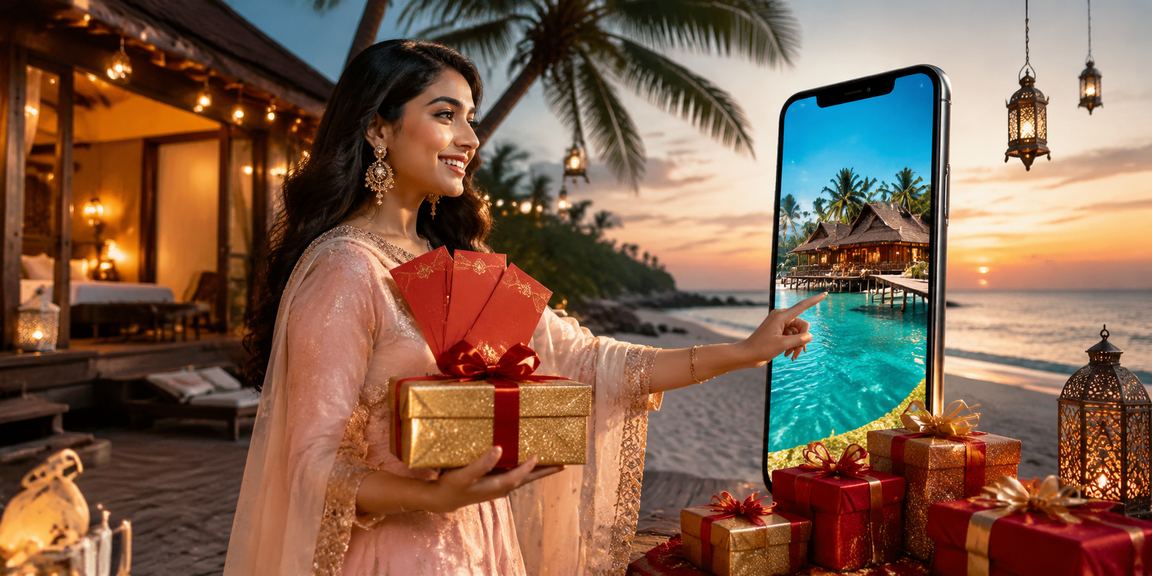সেন্ট মার্টিনে ঈদ উৎসবে cricks লটারি বোনাস উপভোগ করছেন একজন সদস্য